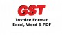 Job Invoice Format In Gst
