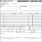 Freelance Contractor Invoice Template