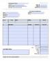 Car Repair Invoice Template Excel