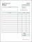 Blank Invoice Format Excel