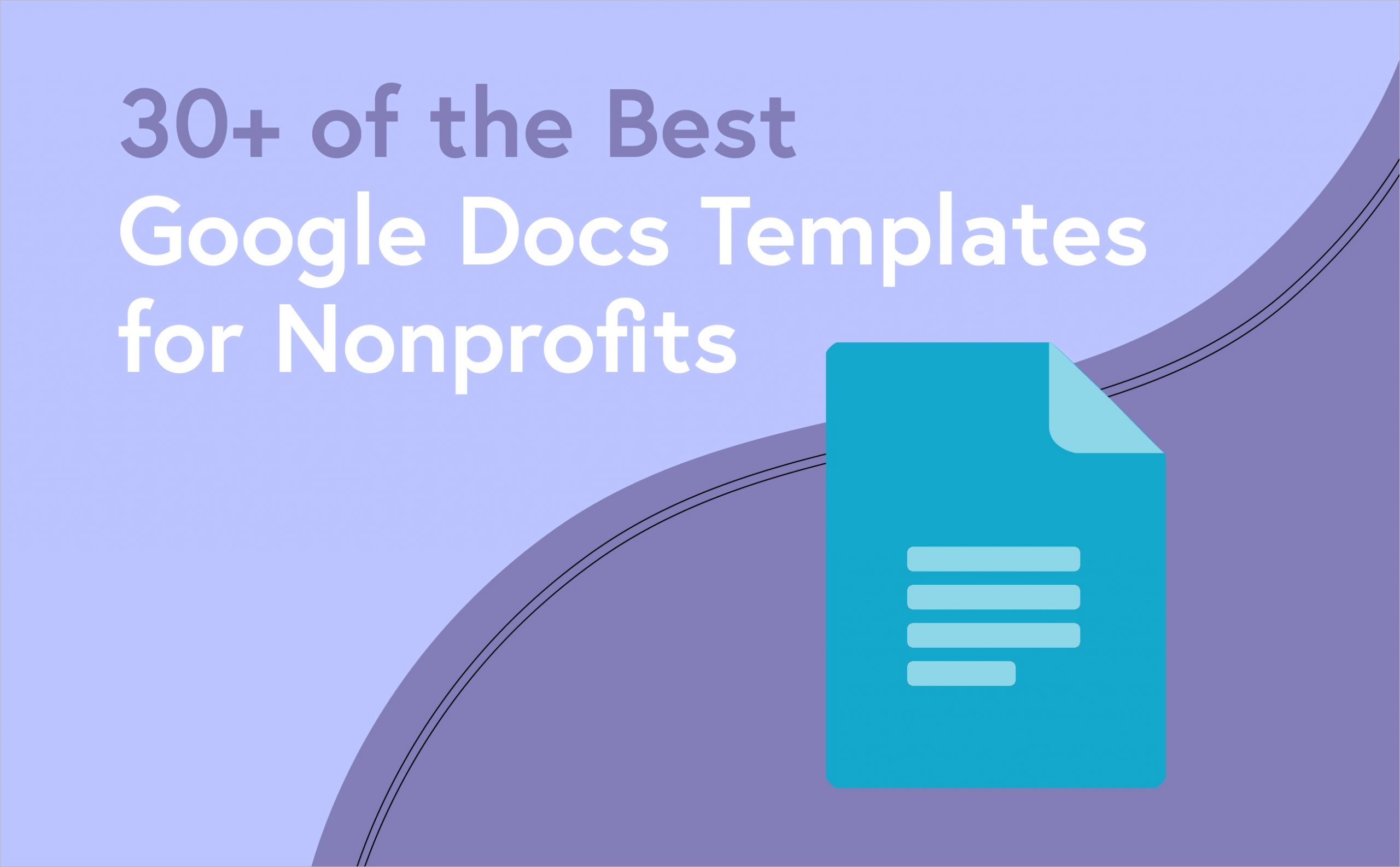google docs templates nonprofit