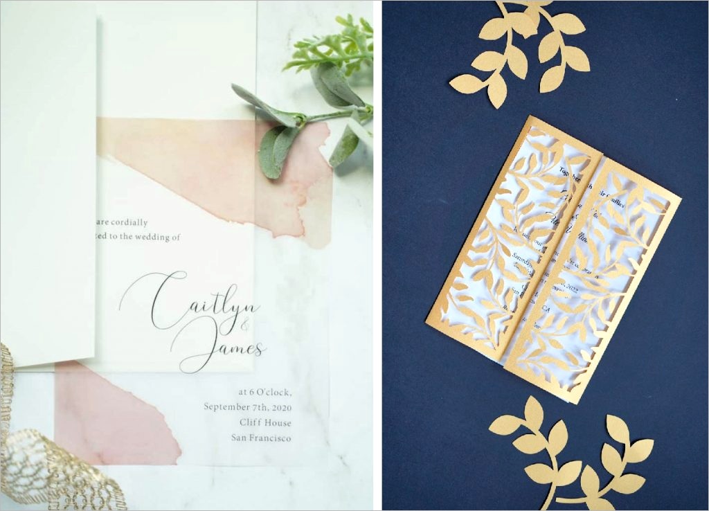 how to make wedding invitations with the cricut