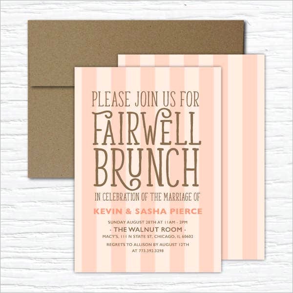 farewell lunch invitations