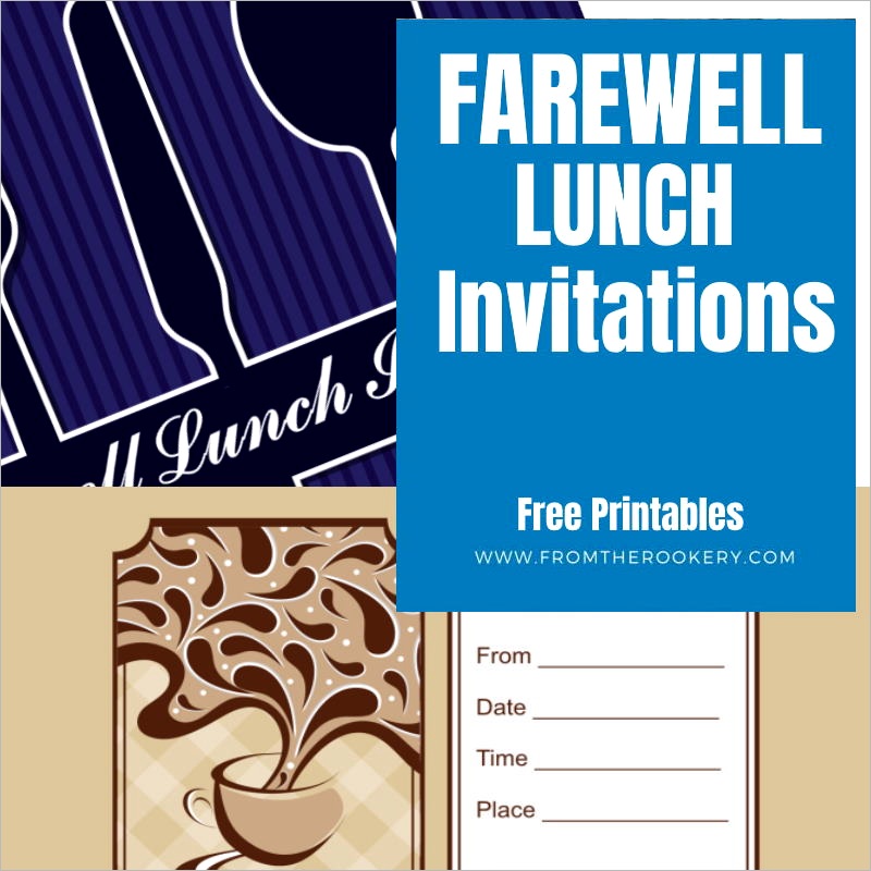 farewell lunch invitationml