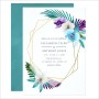 Orchid Wedding Invitation Template