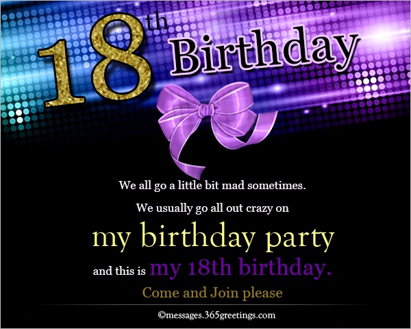 18th birthday invitationsml