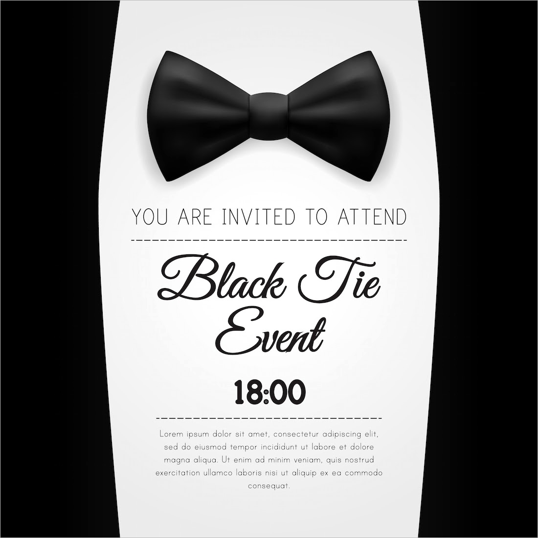 gala invitation