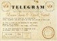 Telegram Wedding Invitation Template