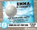 Volleyball Party Invitation Template