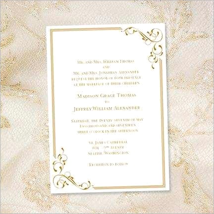 79 adding golden wedding invitation template by golden wedding invitation template
