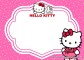 Birthday Invitation Card Template Hello Kitty