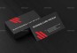 Black Business Card Template Free Download