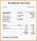 Freelance Proofreading Invoice Template
