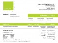 Engineering Consulting Invoice Template