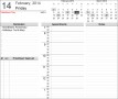 A Daily Schedule Template