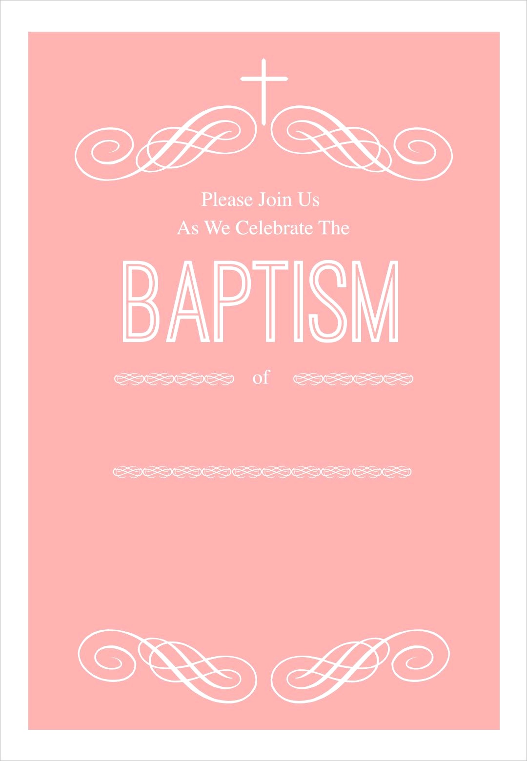 border background baptism invitationml
