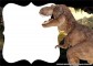 Dinosaur Party Invitation Template Free