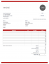 Blank Tax Invoice Template Free