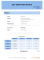 Hourly Work Invoice Template