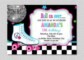 Skating Party Invitation Template