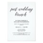 Post Wedding Brunch Invitation