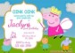 Peppa Pig Party Invitations Free