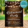 Retirement Party Cards