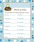 Baby Shower Template For Word