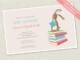 Bring A Book Baby Shower Invitations