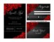 Red And Black Invitations