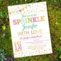 Sprinkle Shower Invitations