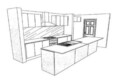 Draw Kitchen Cabinets