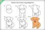 How To Draw A Dog Sitting