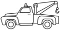 Tow Truck Drawing