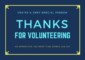 Volunteer Thank You