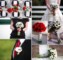 White Red And Black Wedding