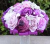 Purple And Teal Wedding Bouquets