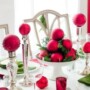Red And White Table Decorations