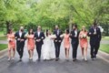 Coral And Navy Wedding