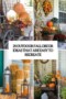 Fall Outdoor Decorations Ideas