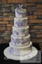 Lavender And White Wedding Cakes