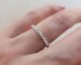 Will A 2mm Solitaire Engagement Ring Band Still Look Dainty Post Yours Poll