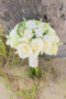 Yellow And White Rose Wedding Bouquets
