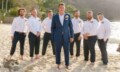 Beach Wedding Groomsmen