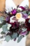 Deep Purple Wedding Flowers
