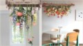 Diy How To Make A Flower Chandelier