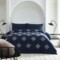 Navy Blue And Silver Bedding