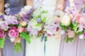Purple And Green Bridal Bouquets