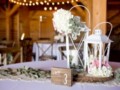 Rustic Wood Centerpieces