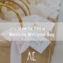 Welcome Itinerary For Destination Wedding